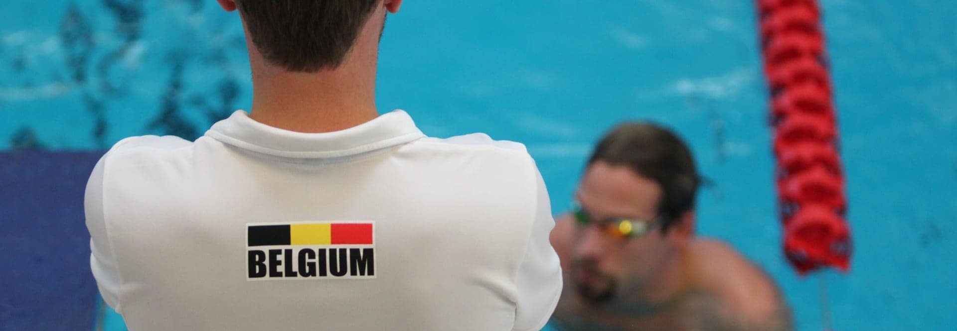 Swimming banner