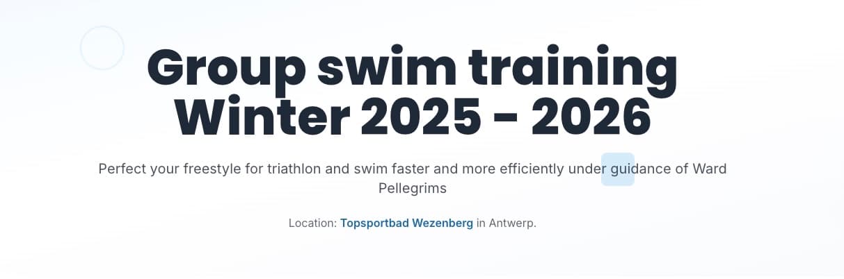 Winter Training 2025-2026